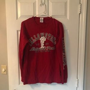 Men’s Yellowstone National Park Long Sleeve Tee